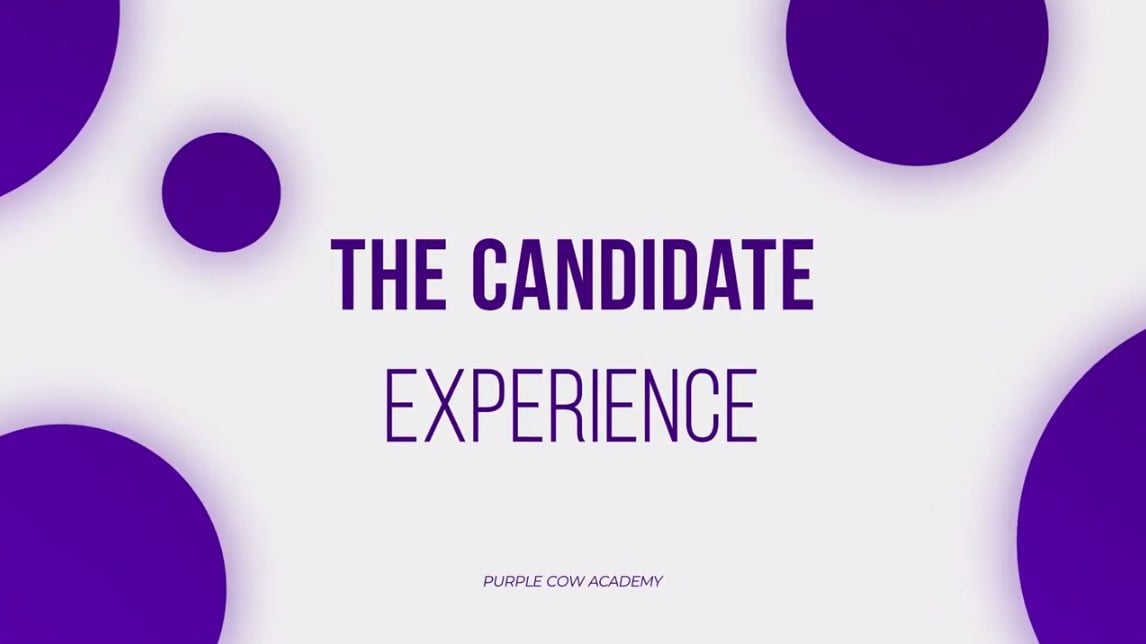 The Candidate Experience